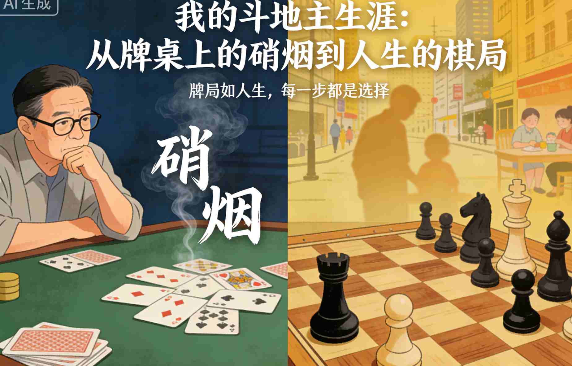 我的斗地主生涯：从牌桌上的硝烟到人生的棋局